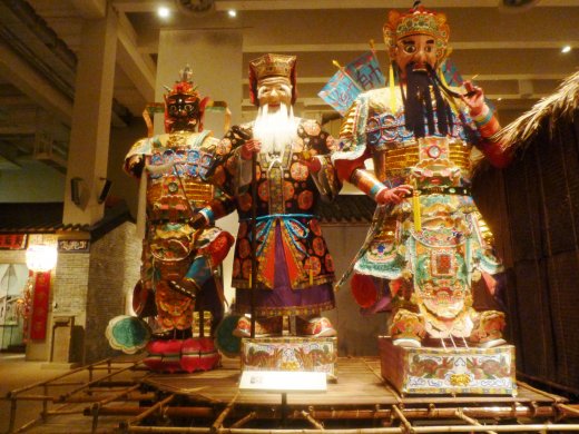 Giant Effigies of Traditional Gods
