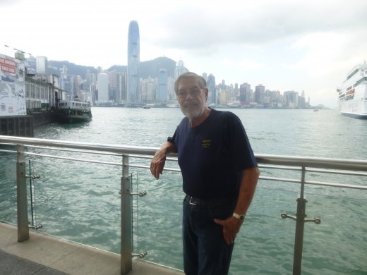 Ed on the Star Ferry