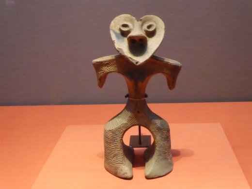 Dogu, Clay Figure with Heart Face