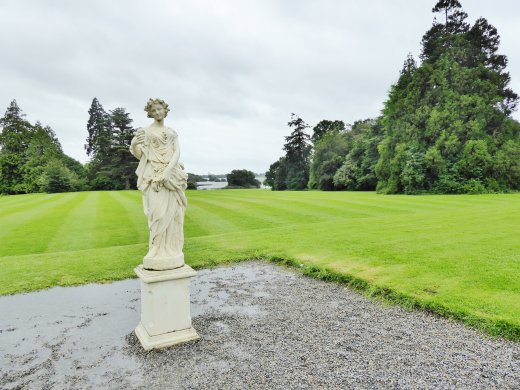 Lough Rynn Castle - Looking to the Lake