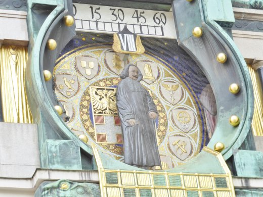 Der Anker Clock.Display at Noon - 8. Johann Andreas von Liebenberg