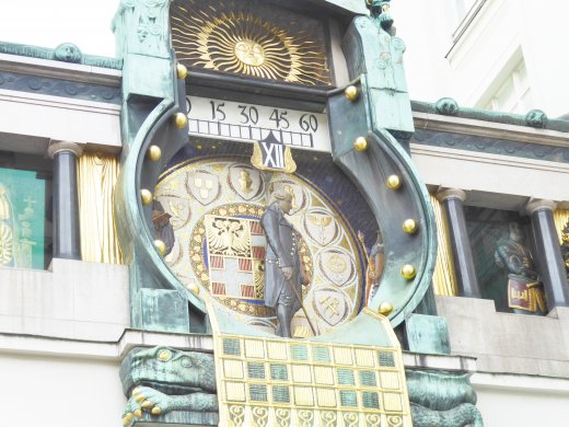 Der Anker Clock.Display at Noon - 12. Joseph Haydn