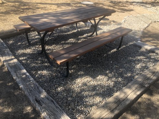 Picnic Area Cleaned Up