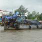 Chau Doc.TV Dish on Boat