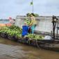 Chau Doc.Floating Market.Buying Bananas
