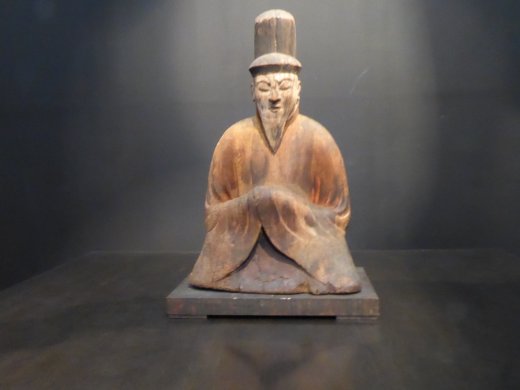 Shinto Male Seated Deity
