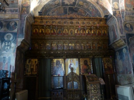 Interior of Stavropoleos Church