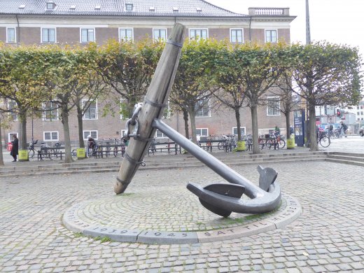 Memorial Anchor at Nyhavn