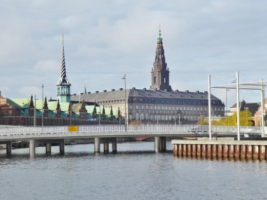 Old Stock Exchange Building & Christiansborg Palace
