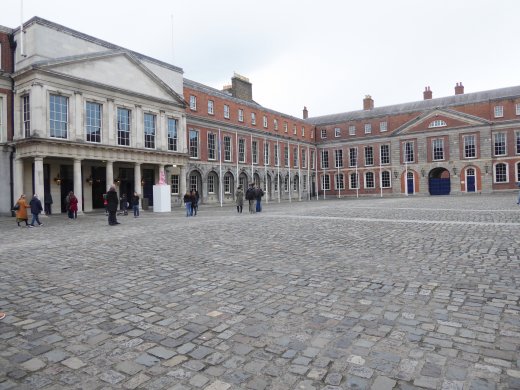 Dublin Castle - Balance of the Interior Square