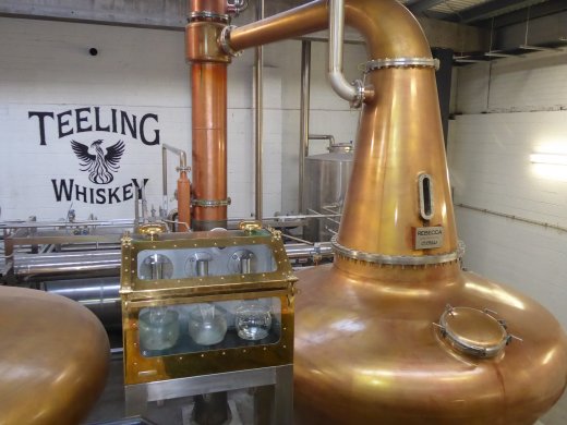 Teeling Distillery - Distillation Columns