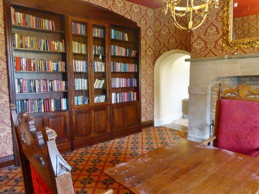 Lough Rynn Castle - The Library